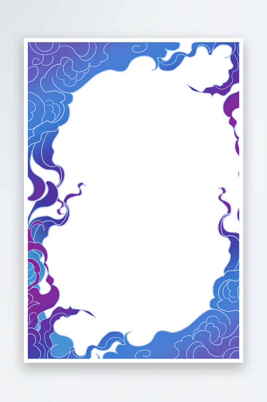 中国风国潮边框模板-众图网