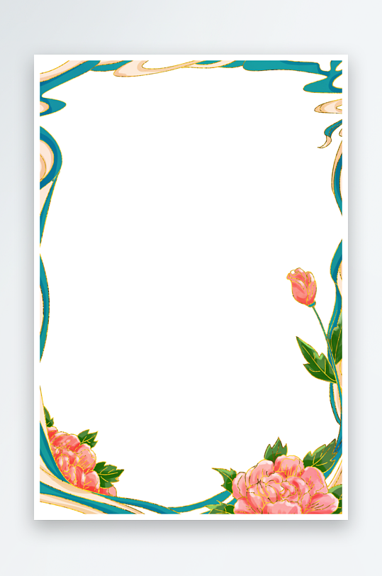 中国风国潮边框模板素材-众图网