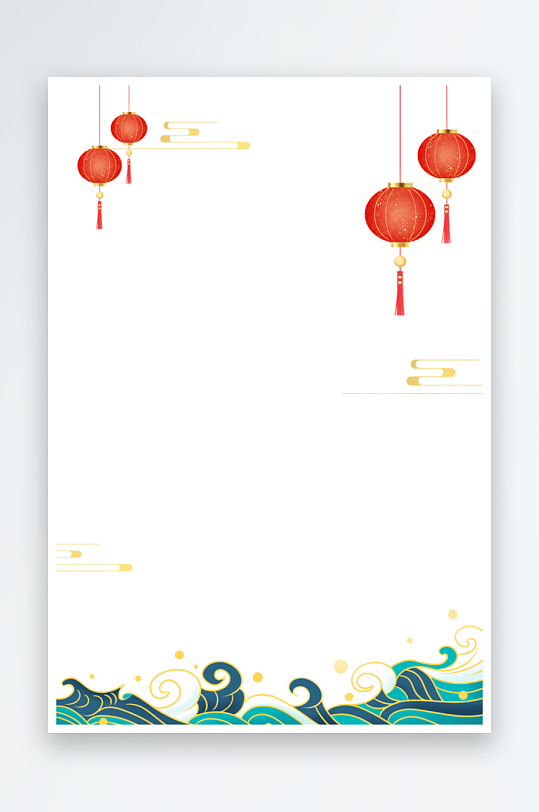 中国风国潮边框模板素材-众图网