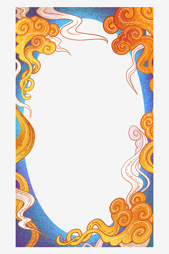 中国风国潮边框模板素材-众图网