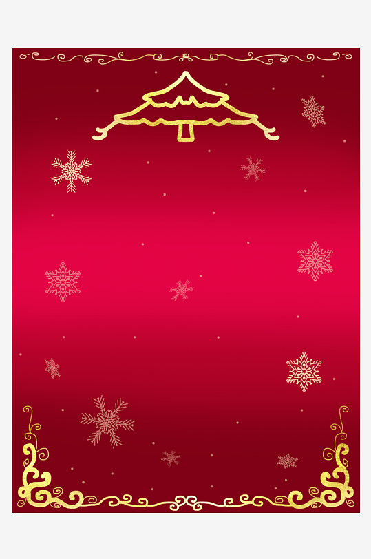 圣诞背景模版素材-众图网