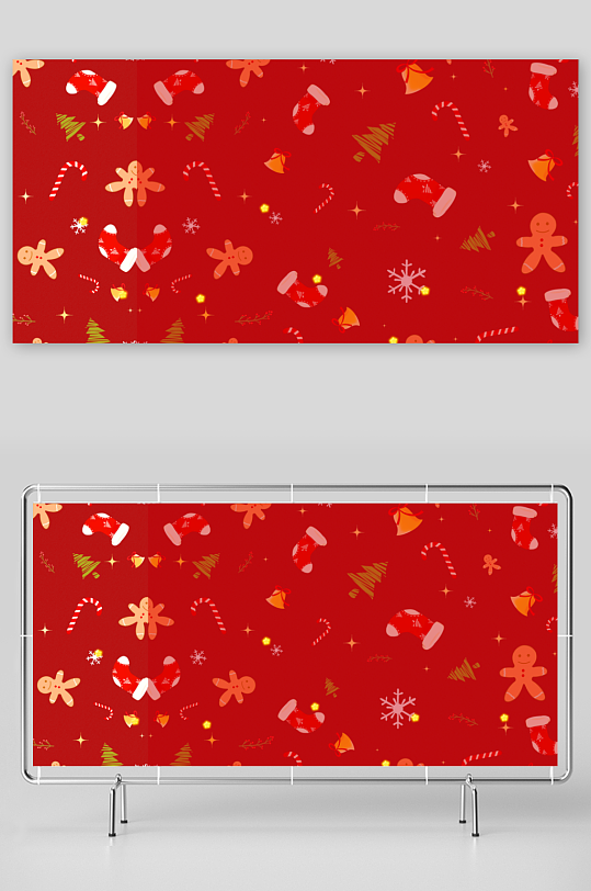 圣诞宣传背景模版素材-众图网