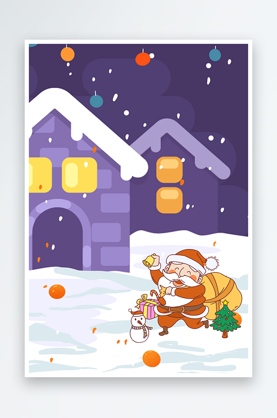 圣诞宣传背景模版素材-众图网