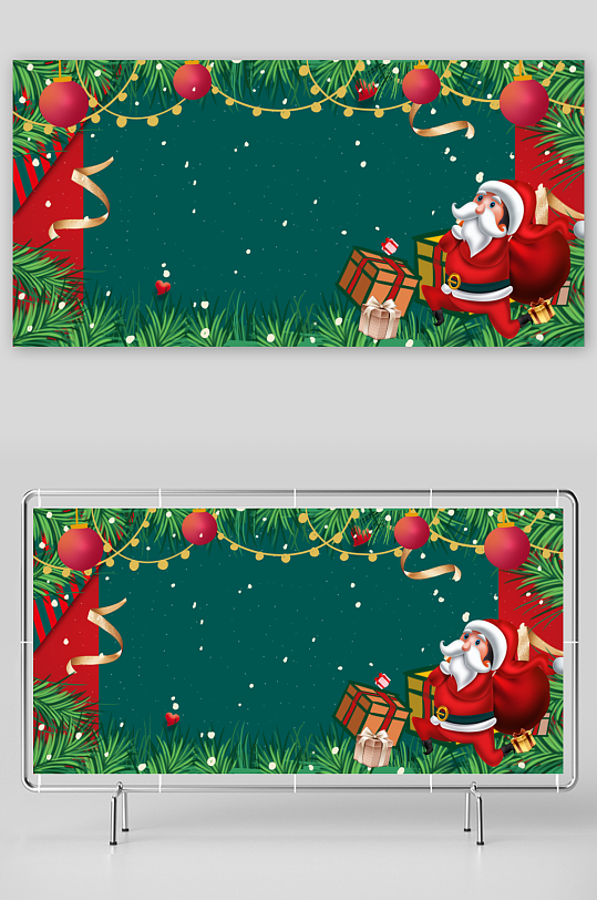 圣诞宣传背景模版-众图网