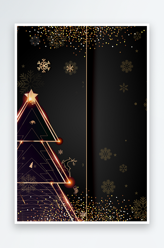 圣诞宣传背景模版-众图网