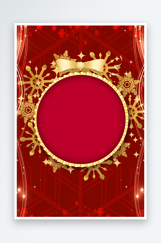 圣诞宣传背景模版素材-众图网