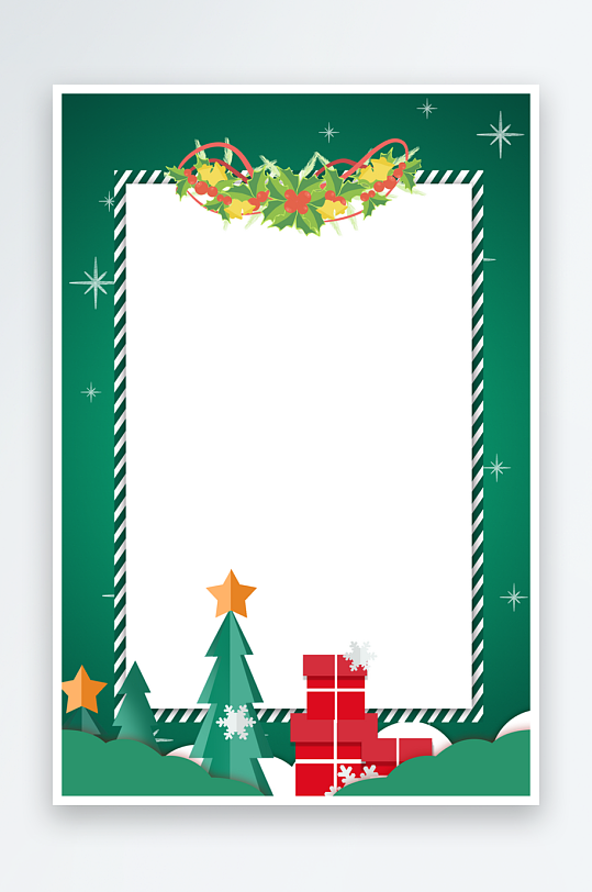 圣诞背景模版素材-众图网