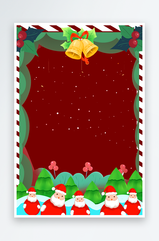 圣诞背景模版素材-众图网