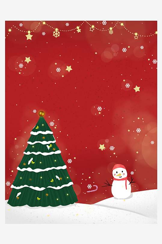 圣诞宣传背景模版素材-众图网