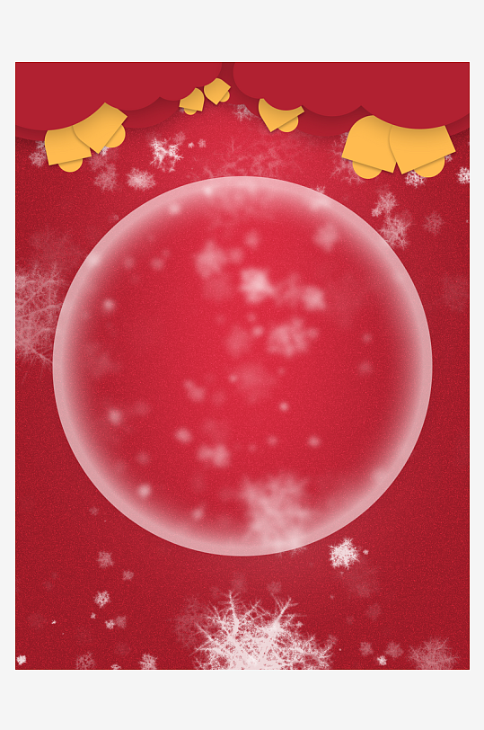 圣诞宣传背景模版素材-众图网