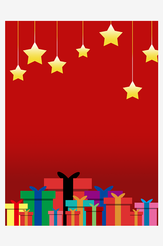 圣诞宣传背景模版素材-众图网