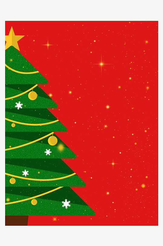 圣诞海报背景模版-众图网