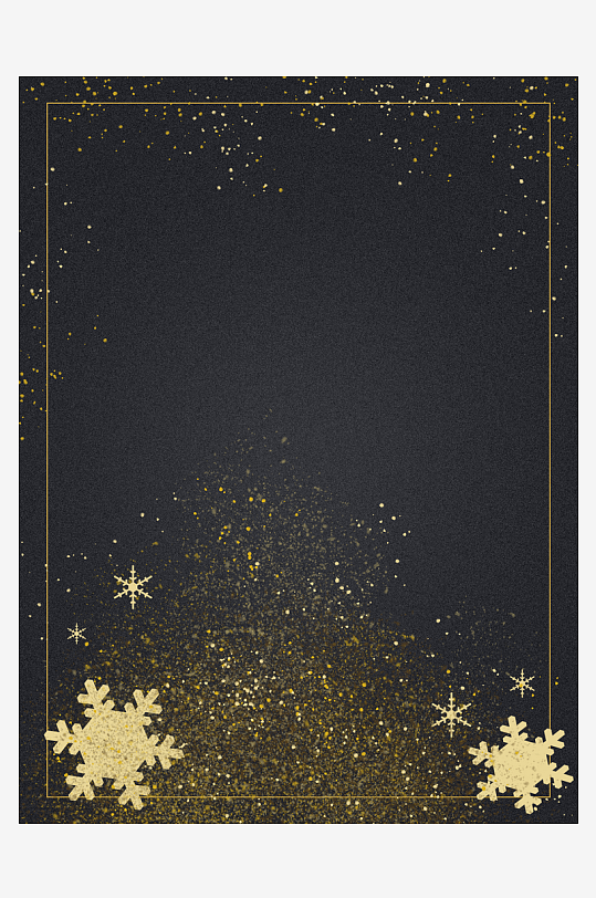 圣诞海报背景模版素材-众图网