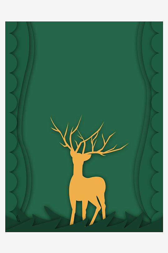 圣诞背景模版素材-众图网