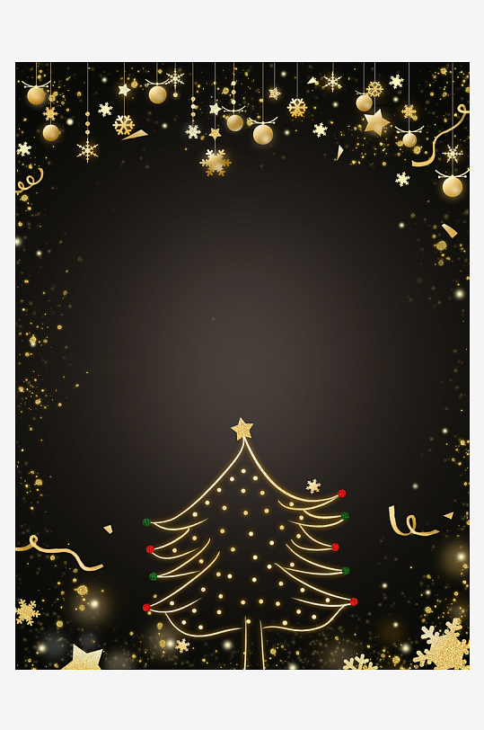 圣诞背景模版素材-众图网