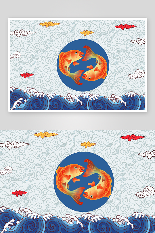 中国风背景模板素材-众图网