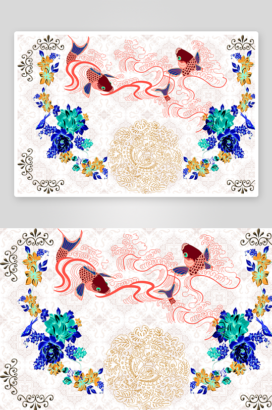 中国风背景模板素材-众图网