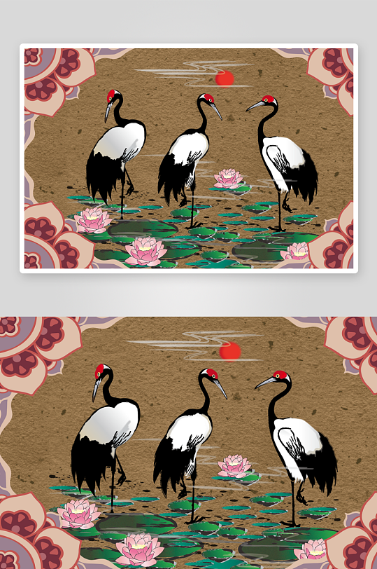 中国风背景模板素材-众图网