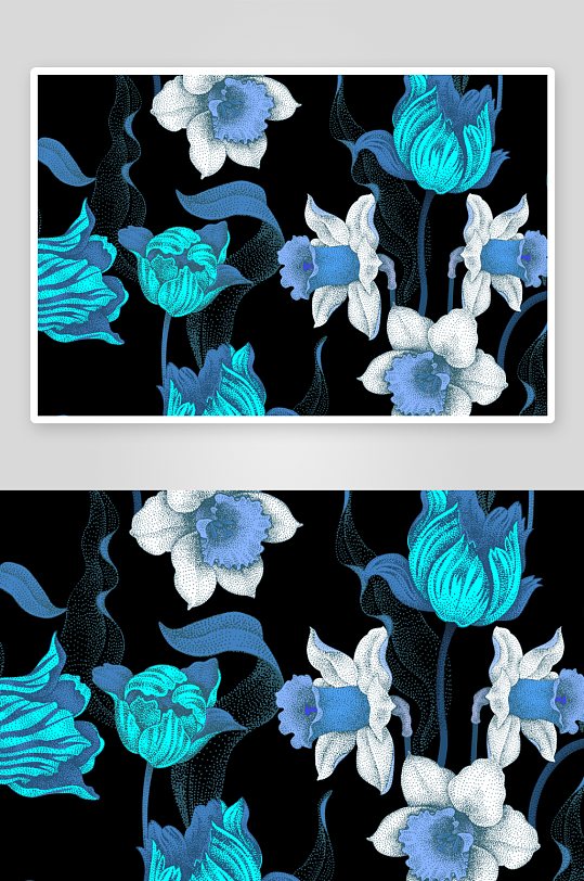 古风花卉背景模板-众图网