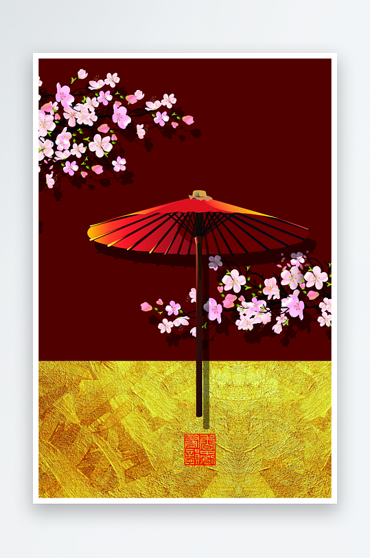 古风中国风背景模板素材-众图网