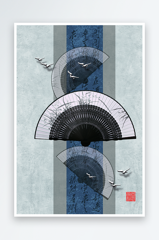 古风中国风背景模板素材-众图网