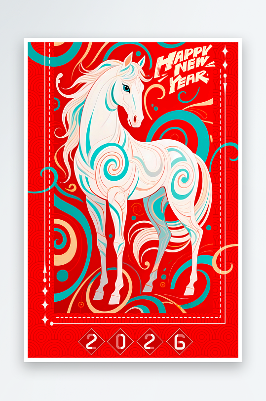 2026马年台历挂历-众图网