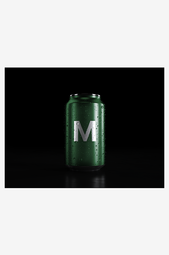 易拉罐包装设计样机模板-众图网