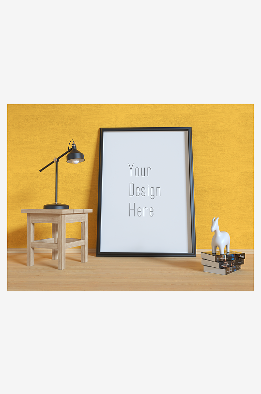 证书边框照片相框样机素材-众图网