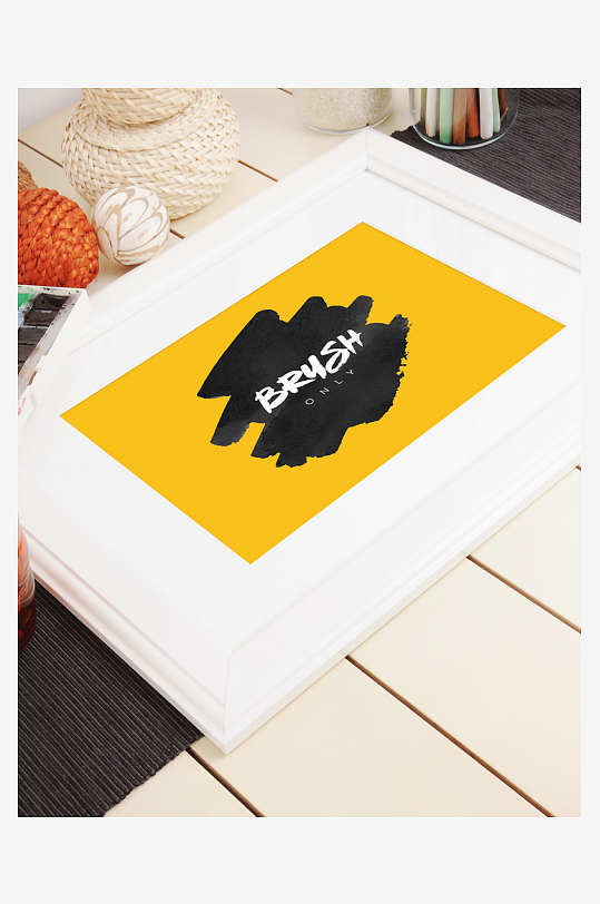 证书边框照片相框样机素材-众图网