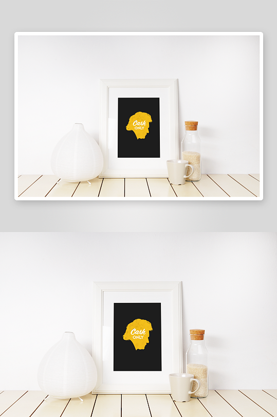 证书边框照片相框样机素材-众图网