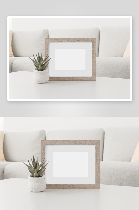 证书边框照片相框样机素材-众图网