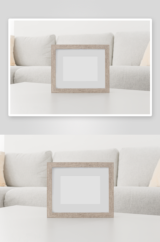 证书边框照片相框样机-众图网