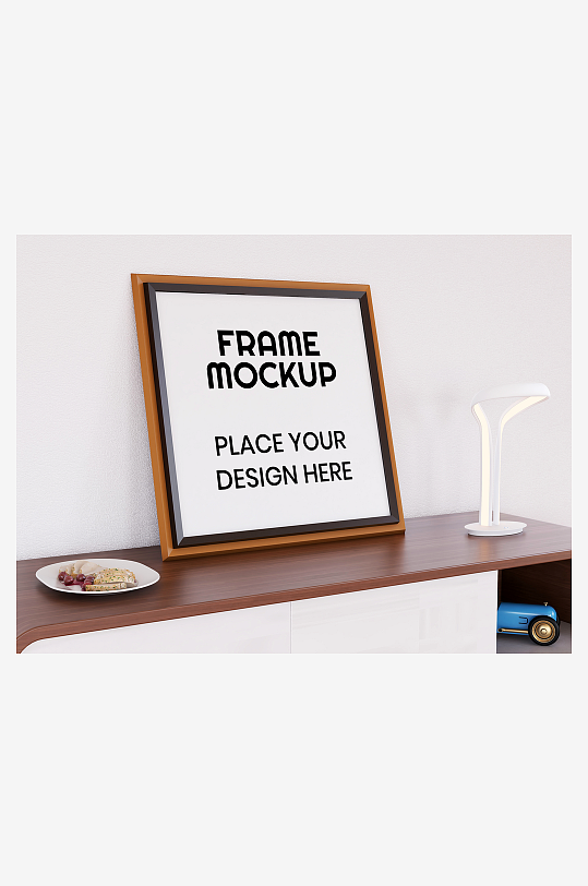 证书边框照片相框样机-众图网