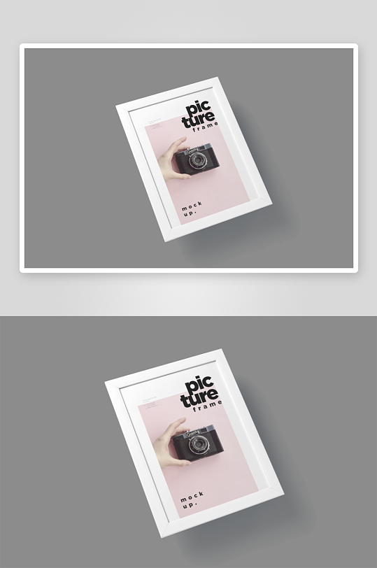 证书边框照片相框样机素材-众图网