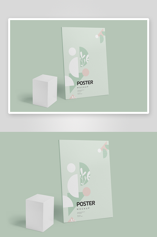 证书边框照片相框样机-众图网