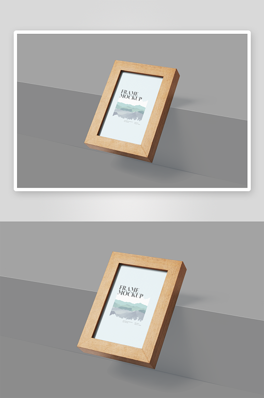 证书边框照片相框样机-众图网