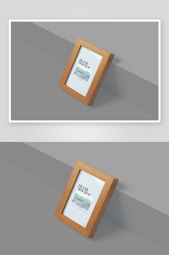 证书边框照片相框样机-众图网