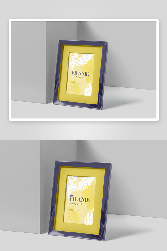 证书边框照片相框样机素材-众图网