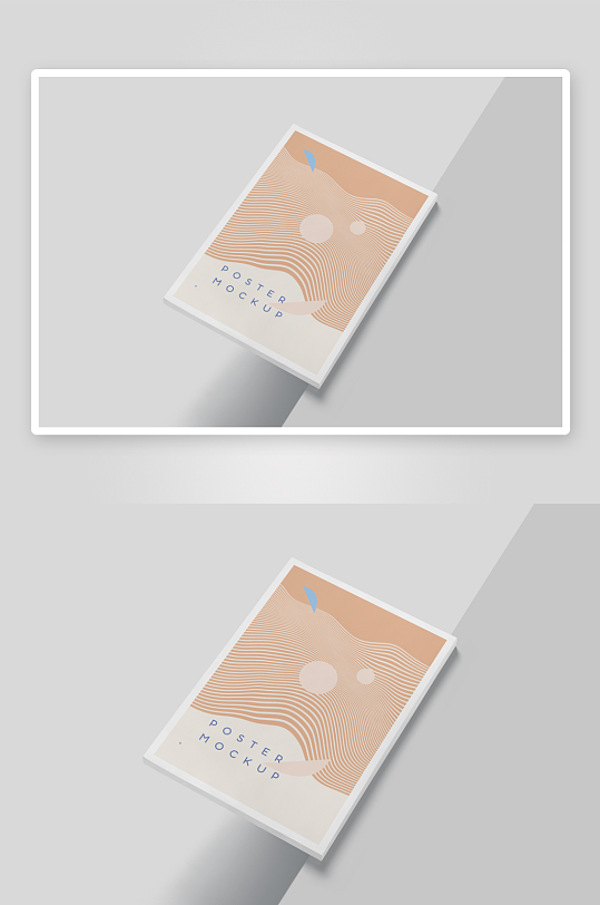 证书边框照片相框样机素材-众图网