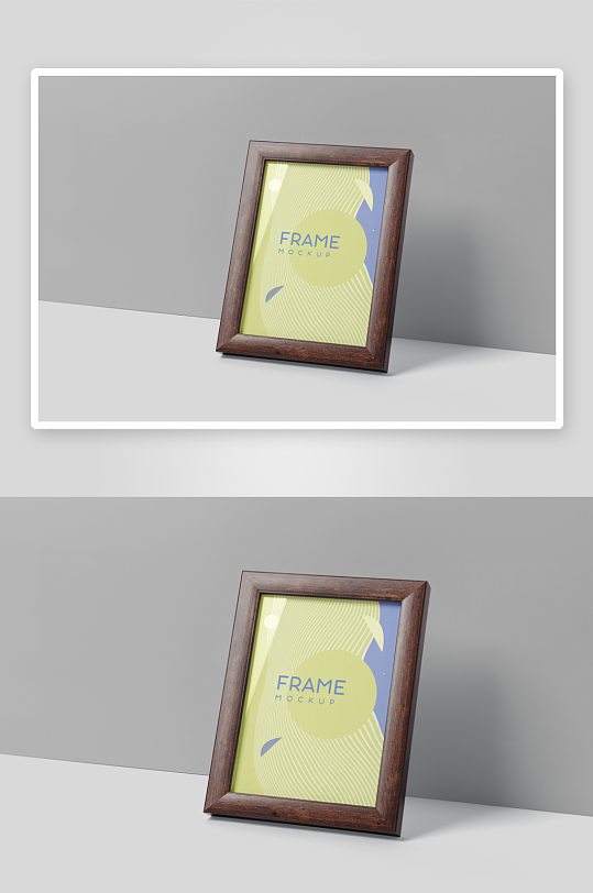 证书边框照片相框样机素材-众图网