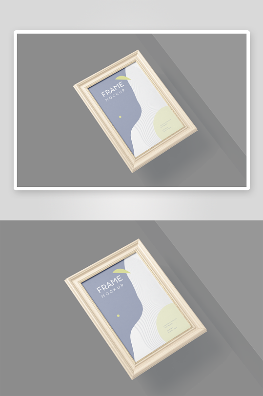 证书边框照片相框样机素材-众图网