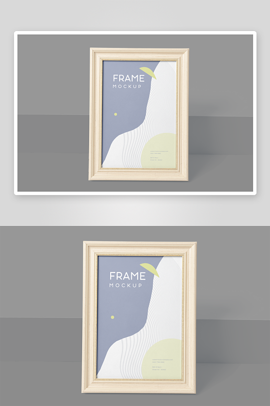 证书边框照片相框样机素材-众图网