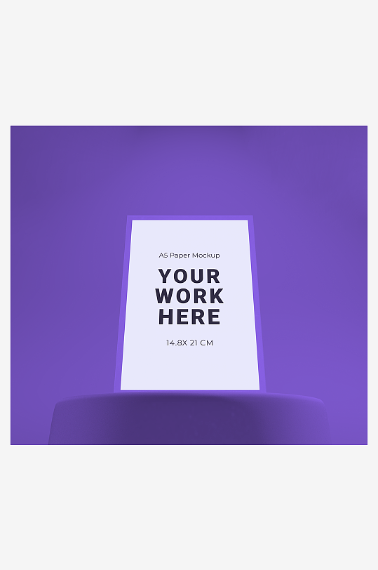 证书边框照片相框样机-众图网