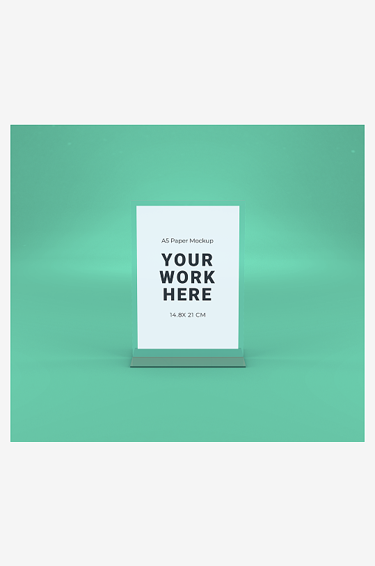 证书边框照片相框样机-众图网