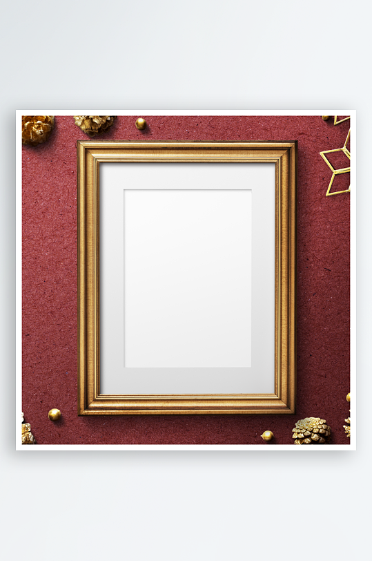 证书边框照片相框样机素材-众图网