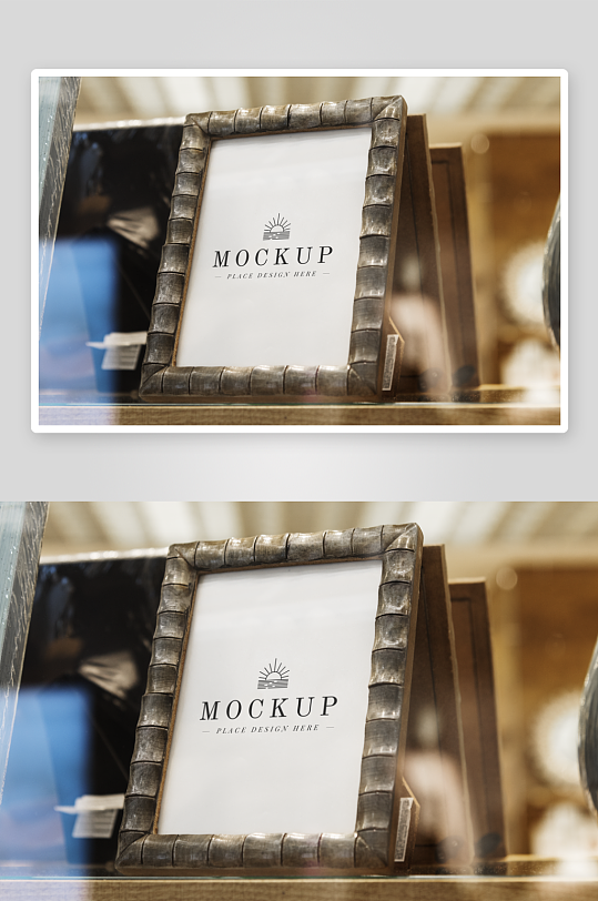 证书边框照片相框样机素材-众图网