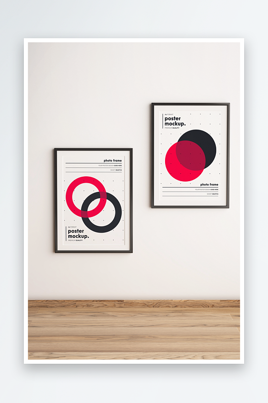 证书边框照片相框样机素材-众图网