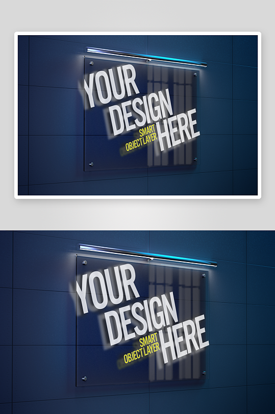 证书边框照片相框样机-众图网