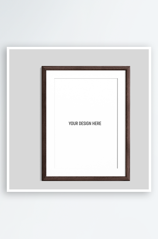 证书边框照片相框样机-众图网