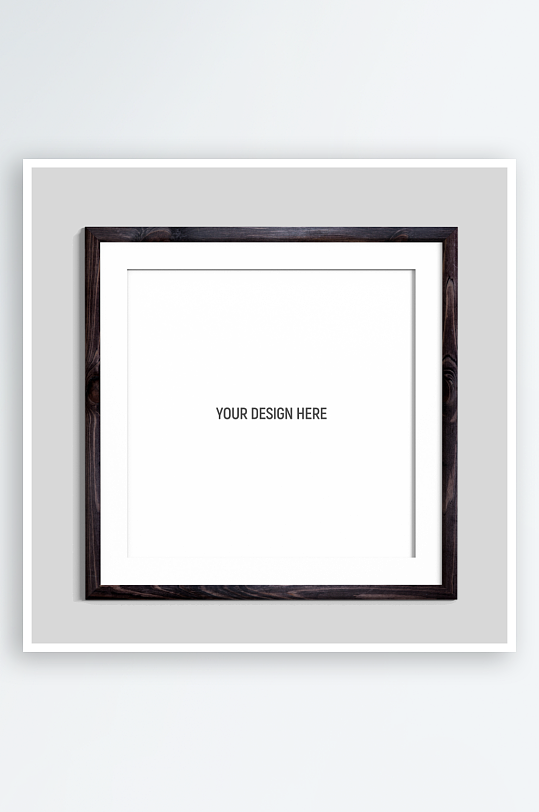 证书边框照片相框样机-众图网